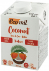 Bautura vegetala bio de cocos natur fara zahar 500ml Ecomil