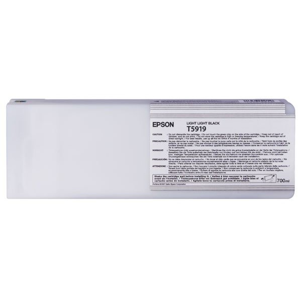 Toner inkjet Epson T5919 gri deschis, 700ml