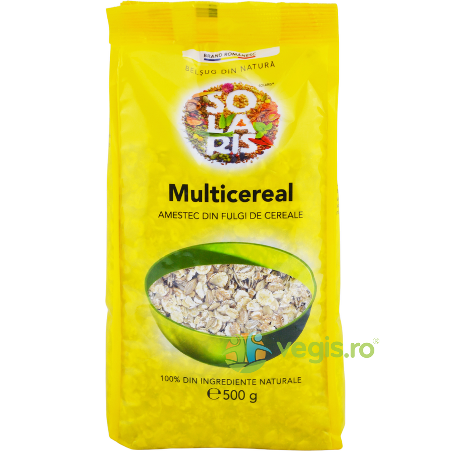 Multicereal - Amestec din Fulgi de Cereale 500g