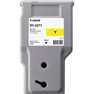 cartus inkjet PFI-207Y Yellow 300ml