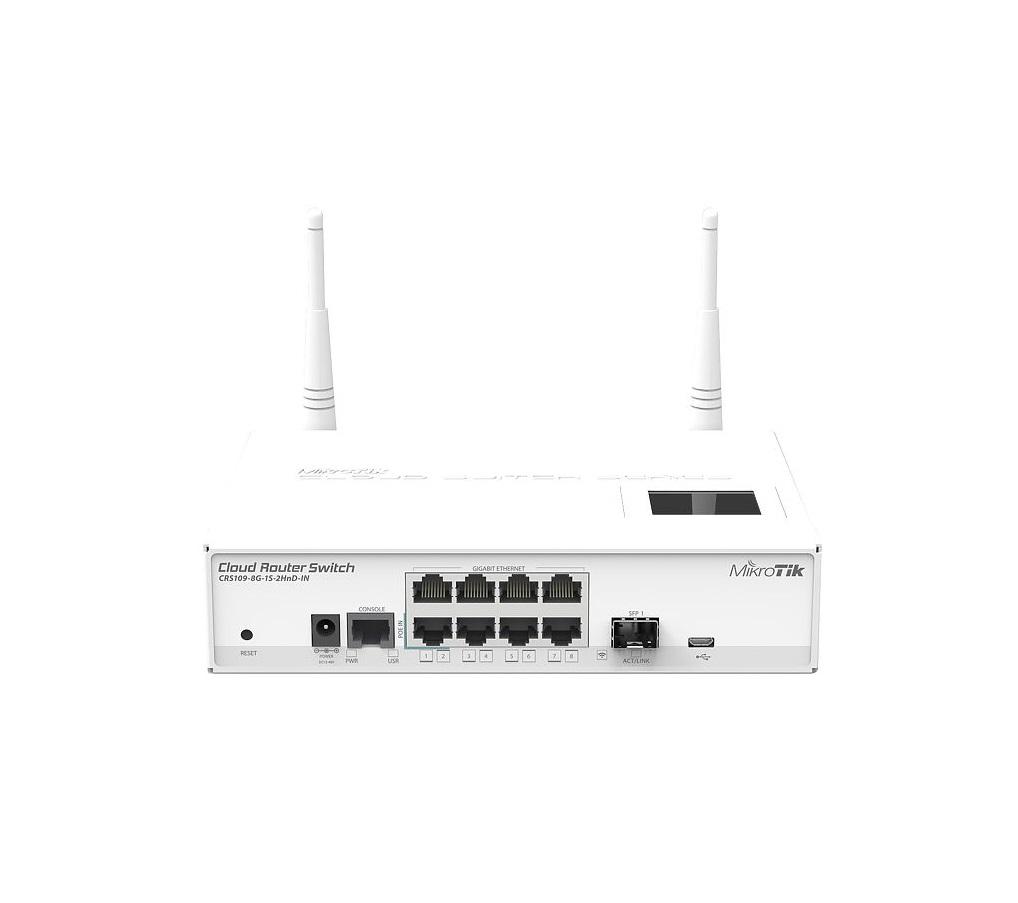 MIKROTIK CRS109-8G-1S2HNDIN