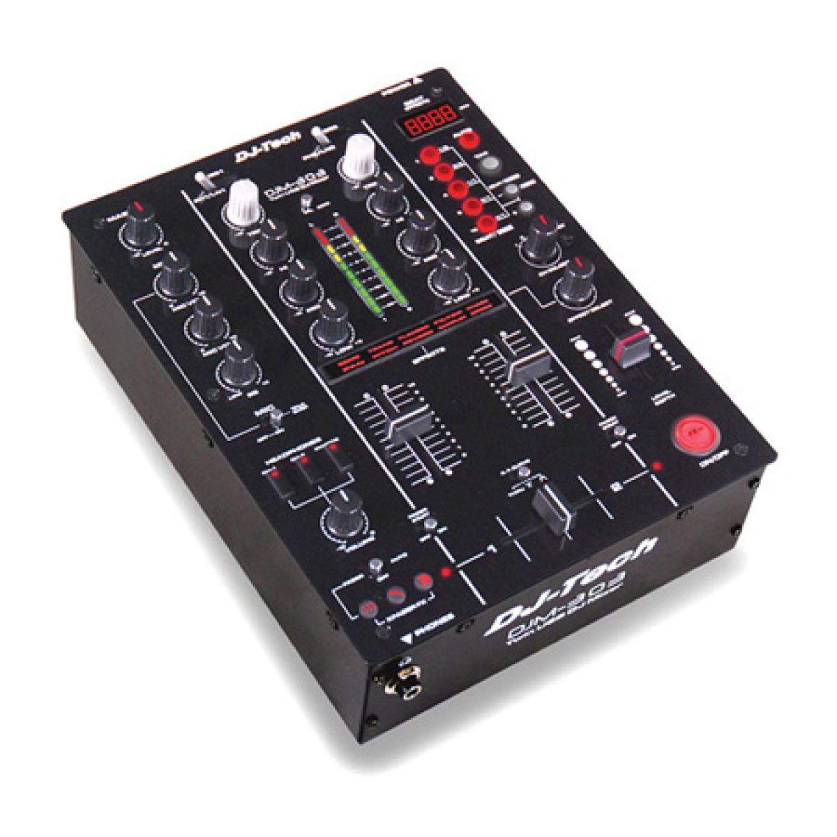 Consola DJ MIXER DJ 2 CANALE DUAL USB