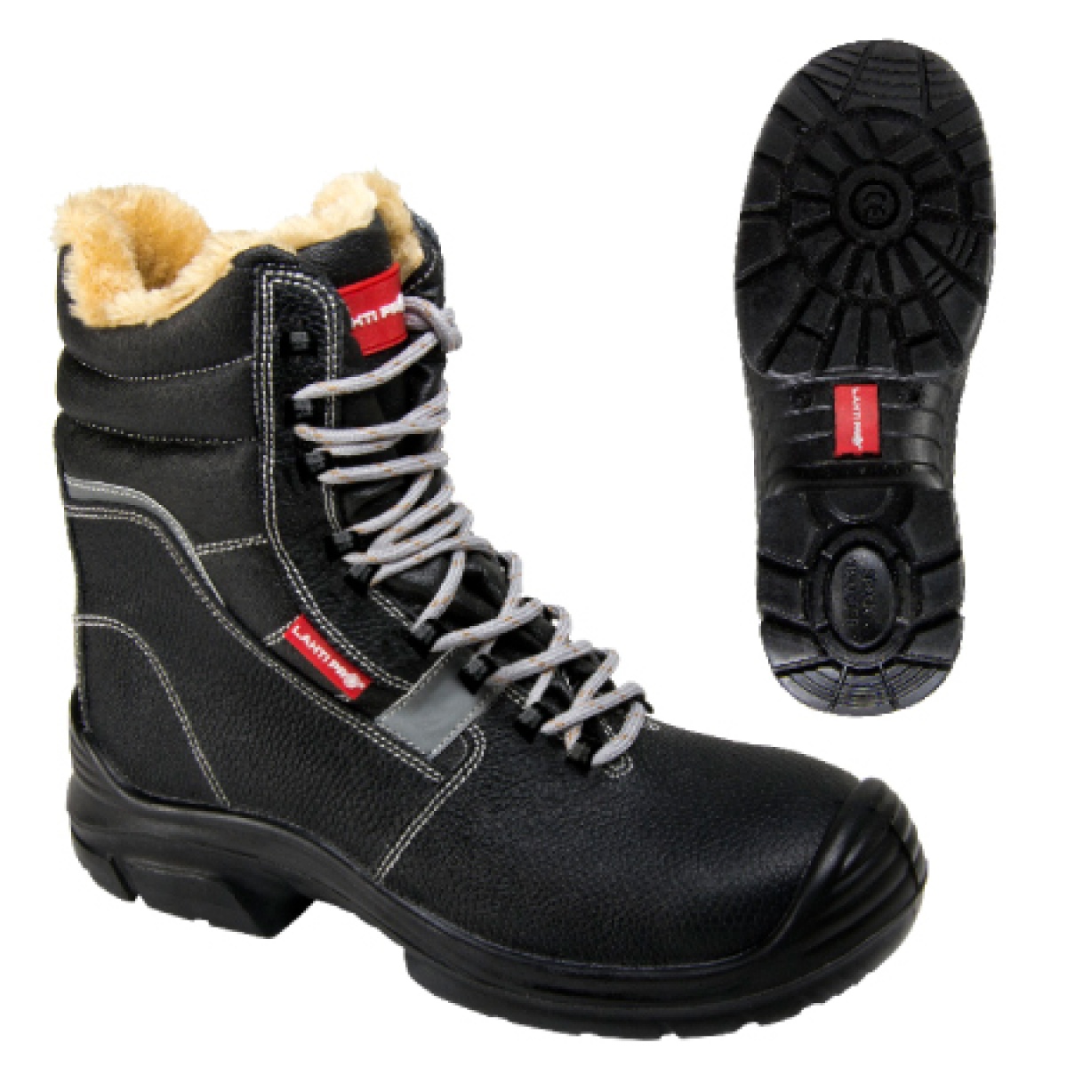 Cizma lucru s3src din piele cu blana - 44