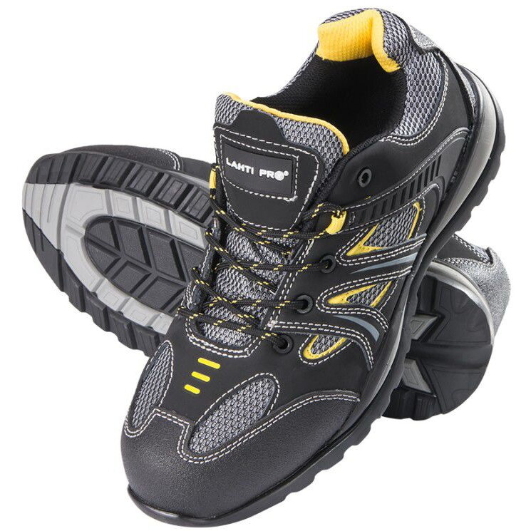 Pantof lucru s1sra din piele nubuc si tesatura - 47