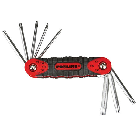 SET CHEI NEGATIVE CR-VA TORX CU MANER T9-T40 - 8P.