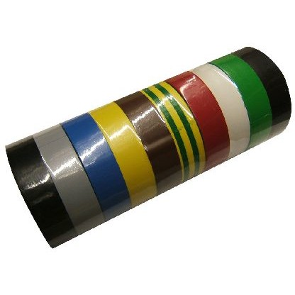 BANDA IZOLATOARE ATESTATA MULTICOLOR 15X0.15MM / 10M