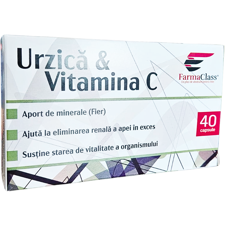 Urzica si Vitamina C 40cps