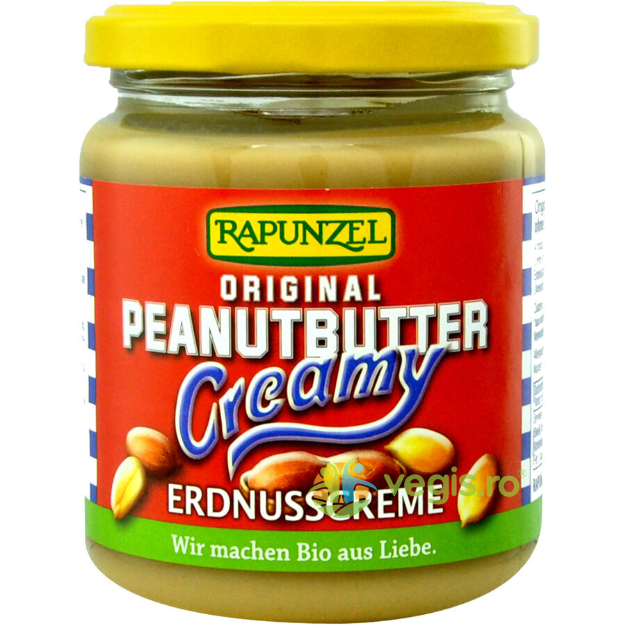 Pasta de Arahide Cremoasa Vegana Ecologica/Bio 250g