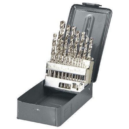SET BURGHIE METAL HSS 135° IN CUTIE 1-13MM - 25P.