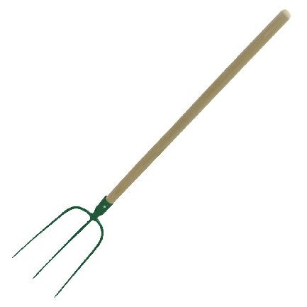 FURCA GOSPODARIE CU MANER LEMN 230X330/1330MM / 3 DINTI