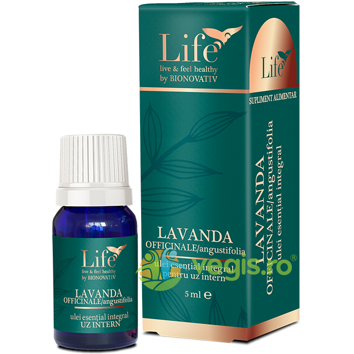 Ulei Esential Integral de Lavanda pentru Uz Intern 5ml