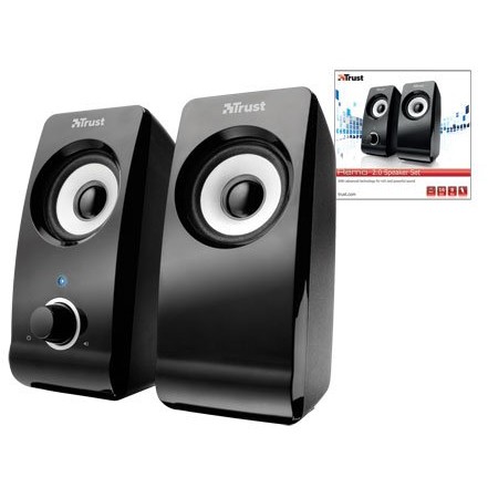 Remo , Sistem 2.0, 8W,negre