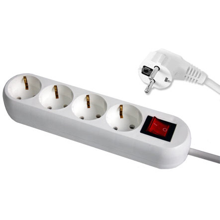 Prelungitor PRELUNGITOR 3X1.5MM 4 PRIZE 2M INTRERUPATOR