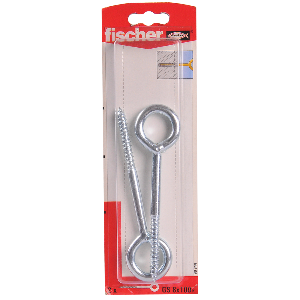 Surub cu ochi, Fischer GS, 8 x 100 mm