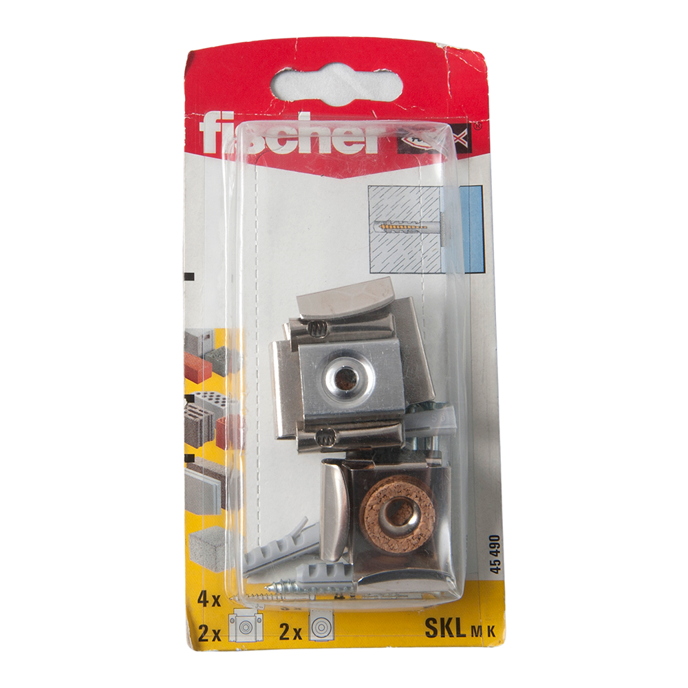 Set fixare oglinda, Fischer SKL, 6 x 30 mm, 4,5 x 40 mm