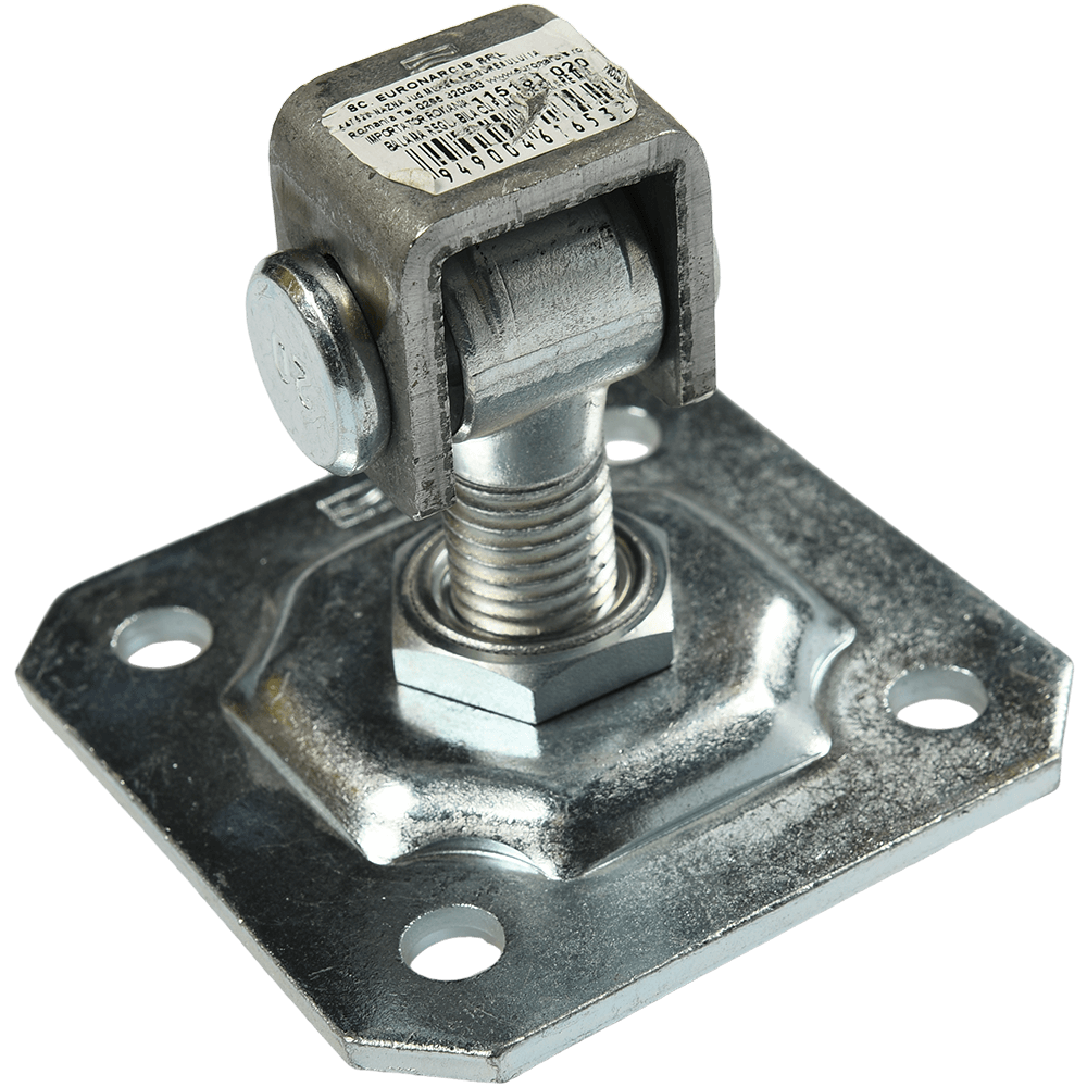 Balama reglabila cu placa de fixare, D: M20