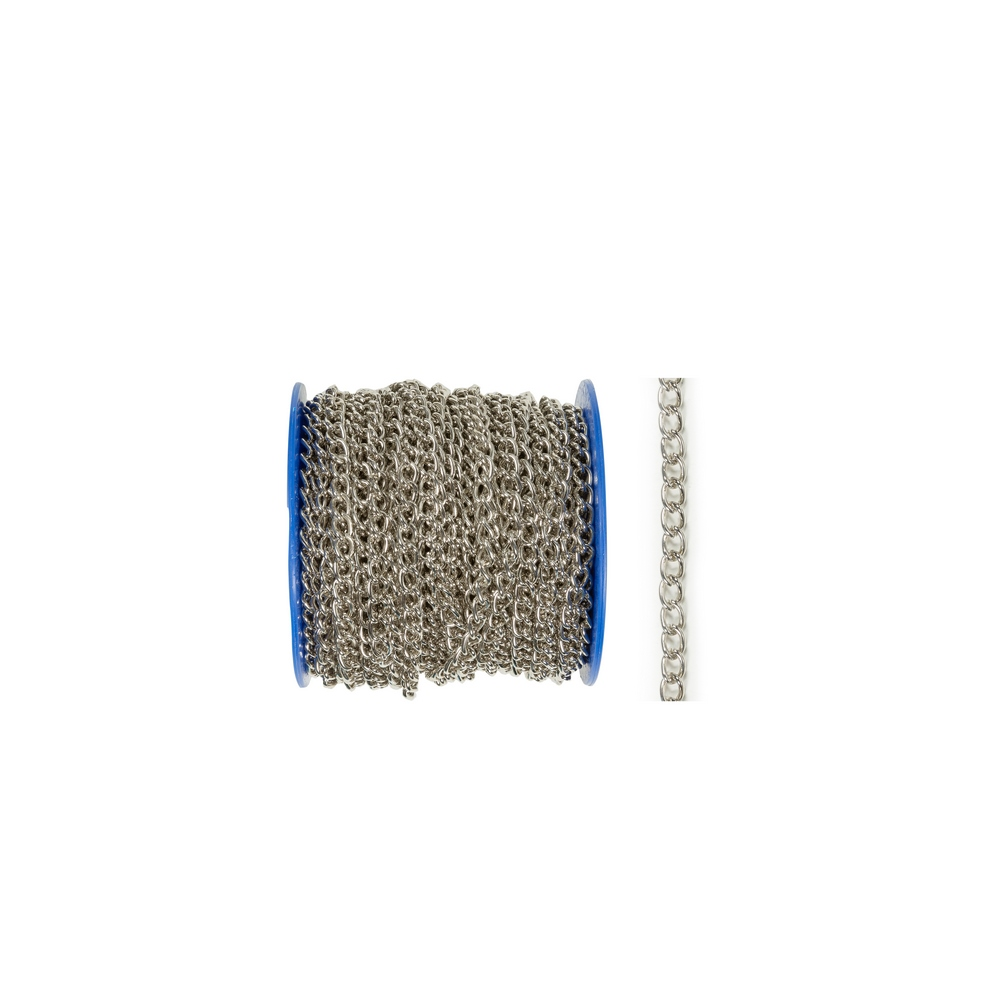 Lant simplu argintiu, 2 mm