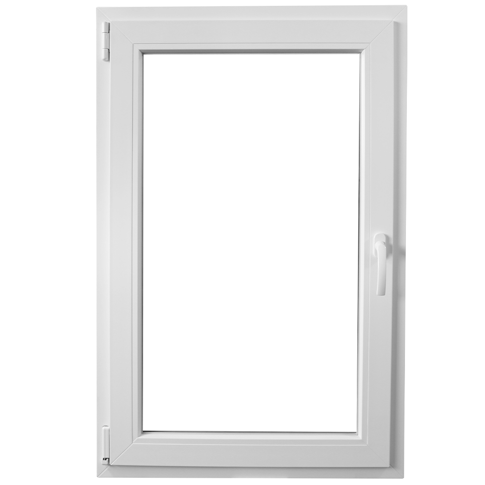 Fereastra PVC, 5 camere, deschidere stanga oscilobatant, alb, 56 x 116 cm