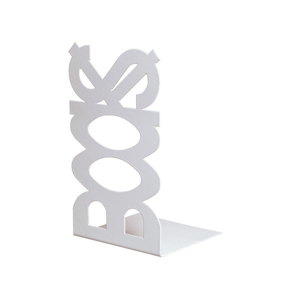 Oferte la Suport pentru carti BOOKS, alb, 120 x 110 x 210 mm