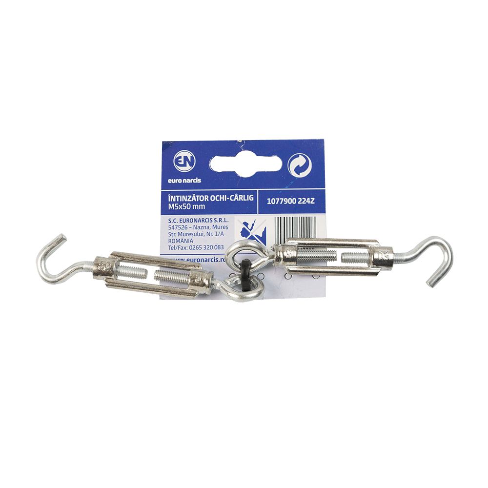 Intinzator ochi-carlig, 50/30 x 8/6 x M5 mm