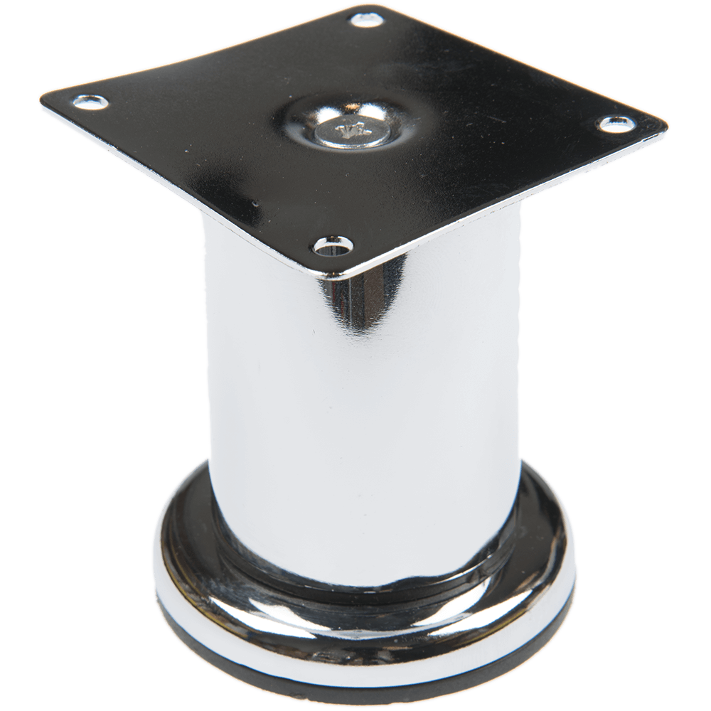 Picior rotund crom CL004 D50 x 80 mm