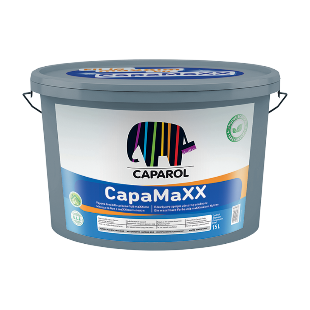Vopsea lavabila interior Caparol CapaMaxx, alb, 15 l