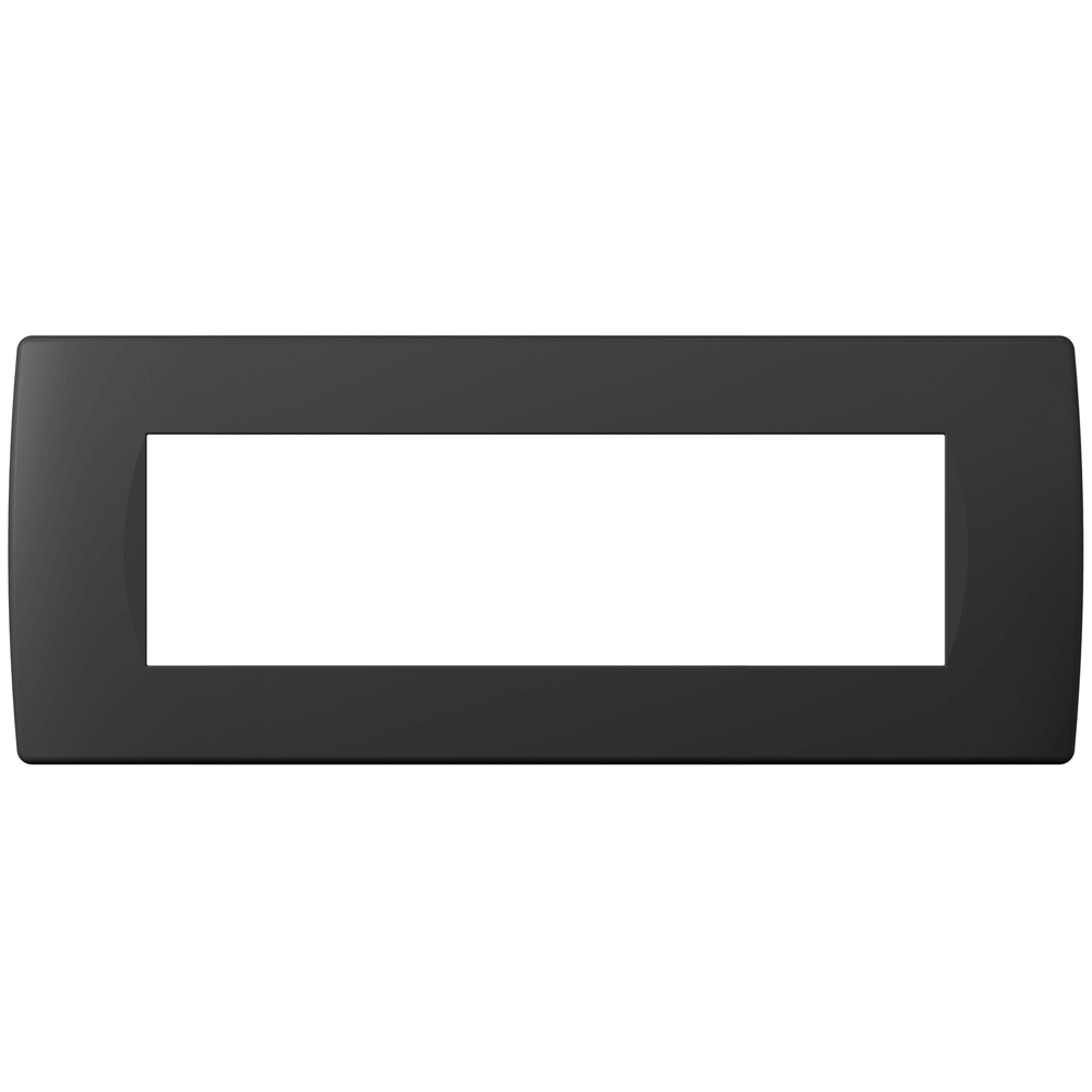 Rama Modul Soft, 7 module, negru