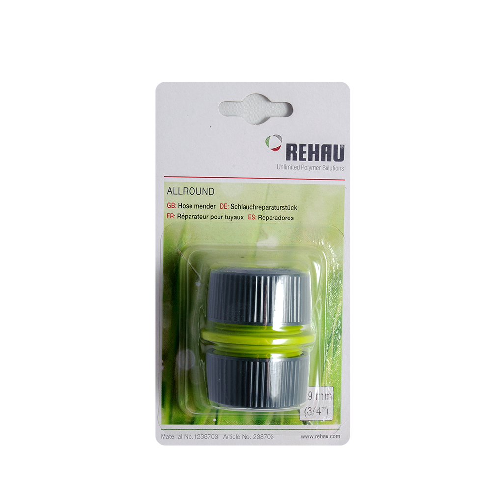 Piesa pentru reparat furtunuri Rehau, 19 mm