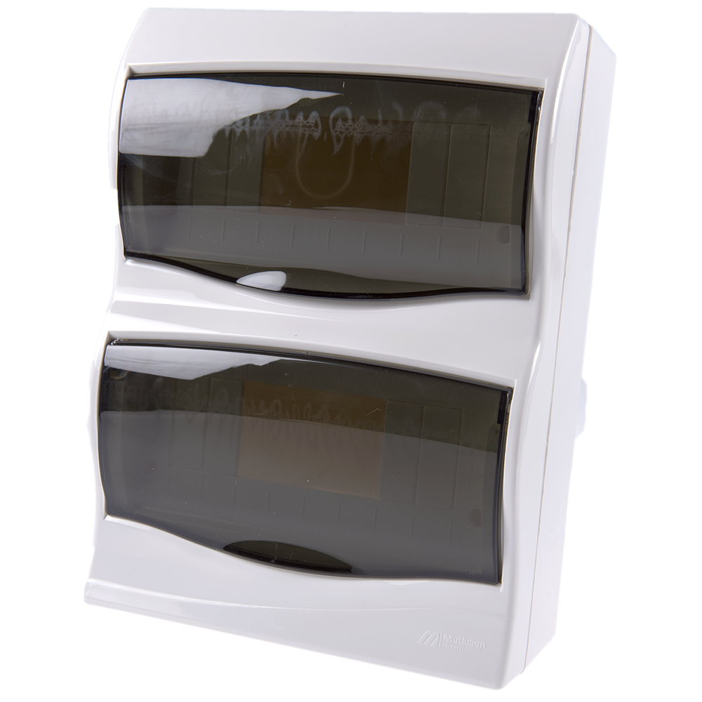 Tablou distributie aparent Meksbox, 16 (8+8) locuri, IP40