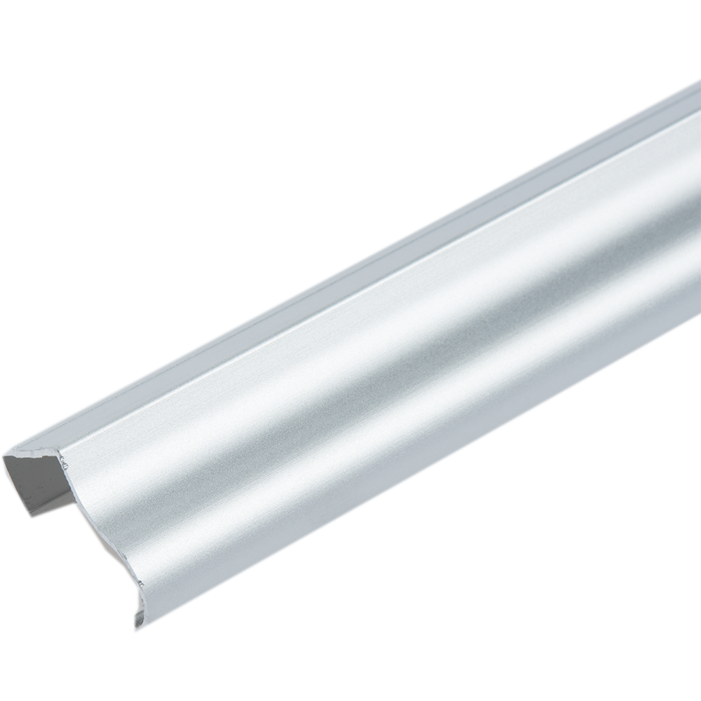 Profil maner Omega, lungime 2,7 m, dimensiuni 12 x 18,6 x 28 mm, material aluminiu