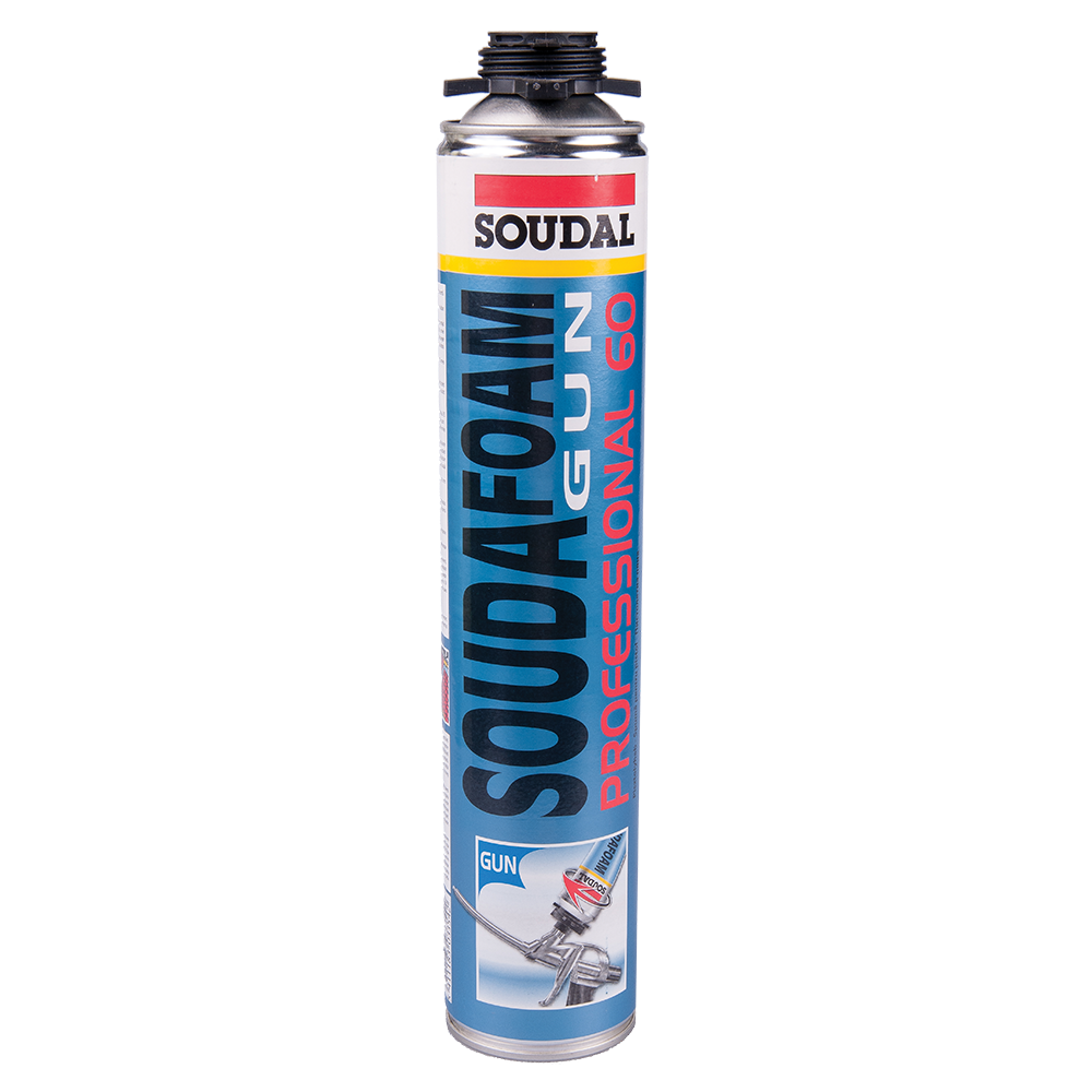 Spuma poliuretanica de montaj pentru pistol Soudal Soudafoam P60, 750 ml