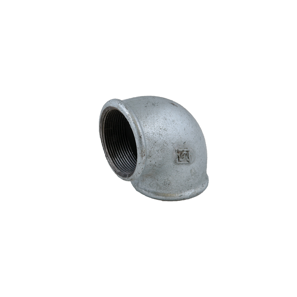 Cot fonta zincata  nr 2,  FI x FI, 2 inch, 90 grade
