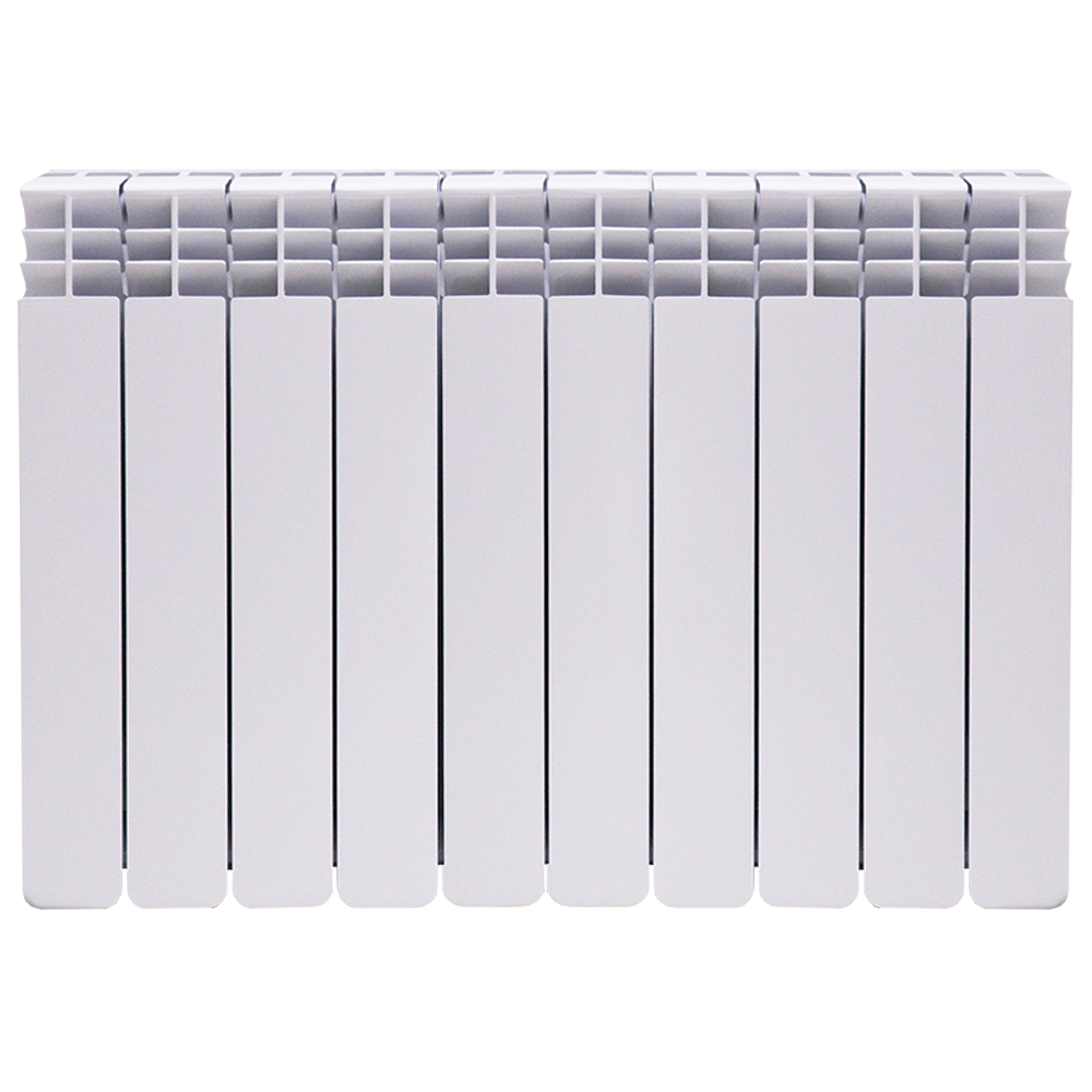 Calorifer aluminiu Innovita Regina, 577 x 80 mm, 10 elementi, alb