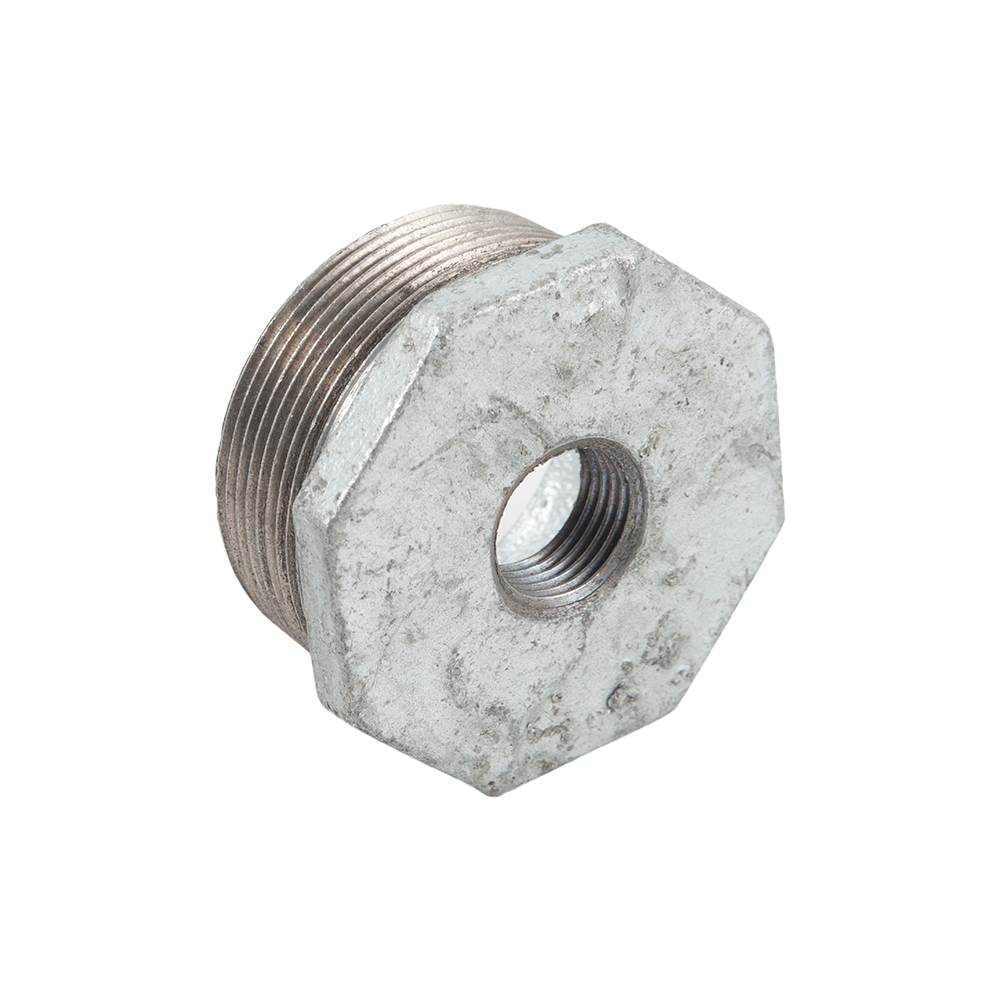 Reductie zincata, fonta, FE x FI, 2 inch x 1/2 inch
