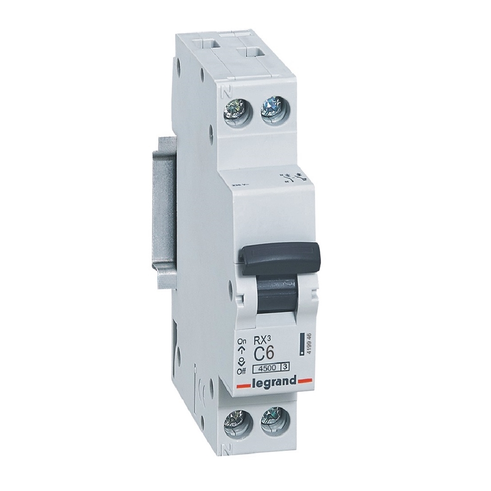 Disjunctor 1P+N RX3 4500 Legrand 419946
