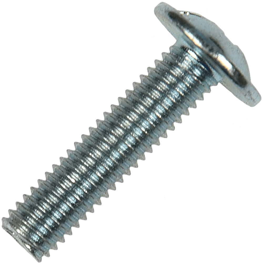 Surub cap bombat combinat, uz general, otel zincat, M6 x 60 mm
