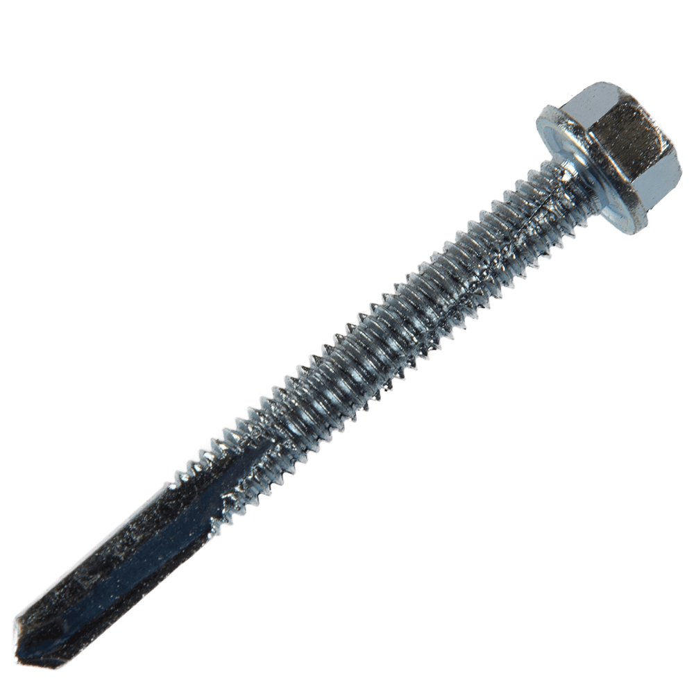 Surub autoforant 4-12 mm, cap hexagonal, M5,5 x 80 mm