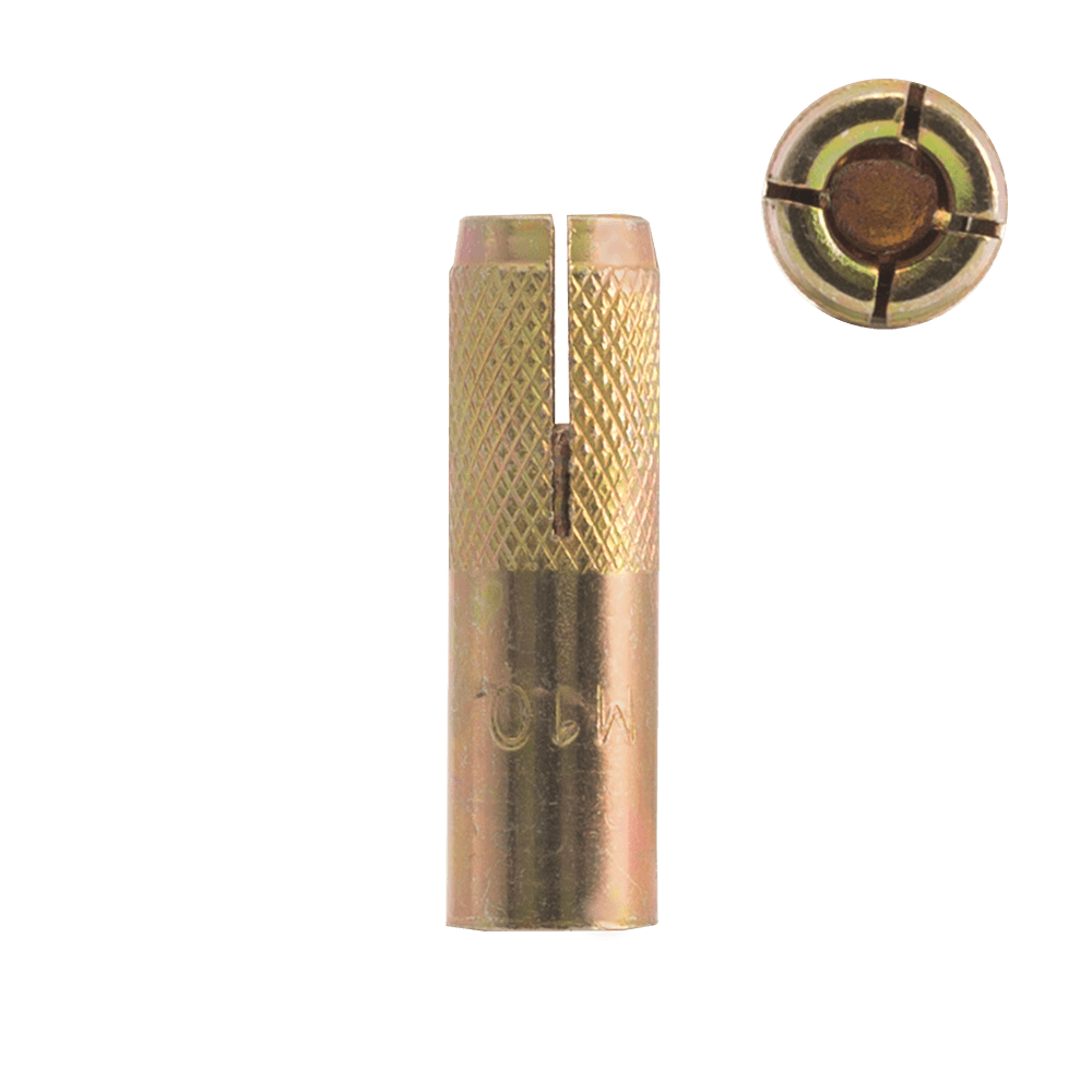 Piulita expandabila pentru beton si piatra, otel zincat, M10 x 40 mm