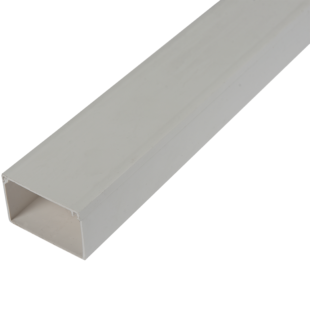 Canal pentru cablu Dietzel, 60 x 40 mm, 2 m, alb, PVC ignifugat