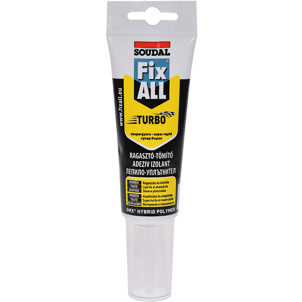 Adeziv cu utilizare universala, Soudal, Fix-All Turbo, 125 ml