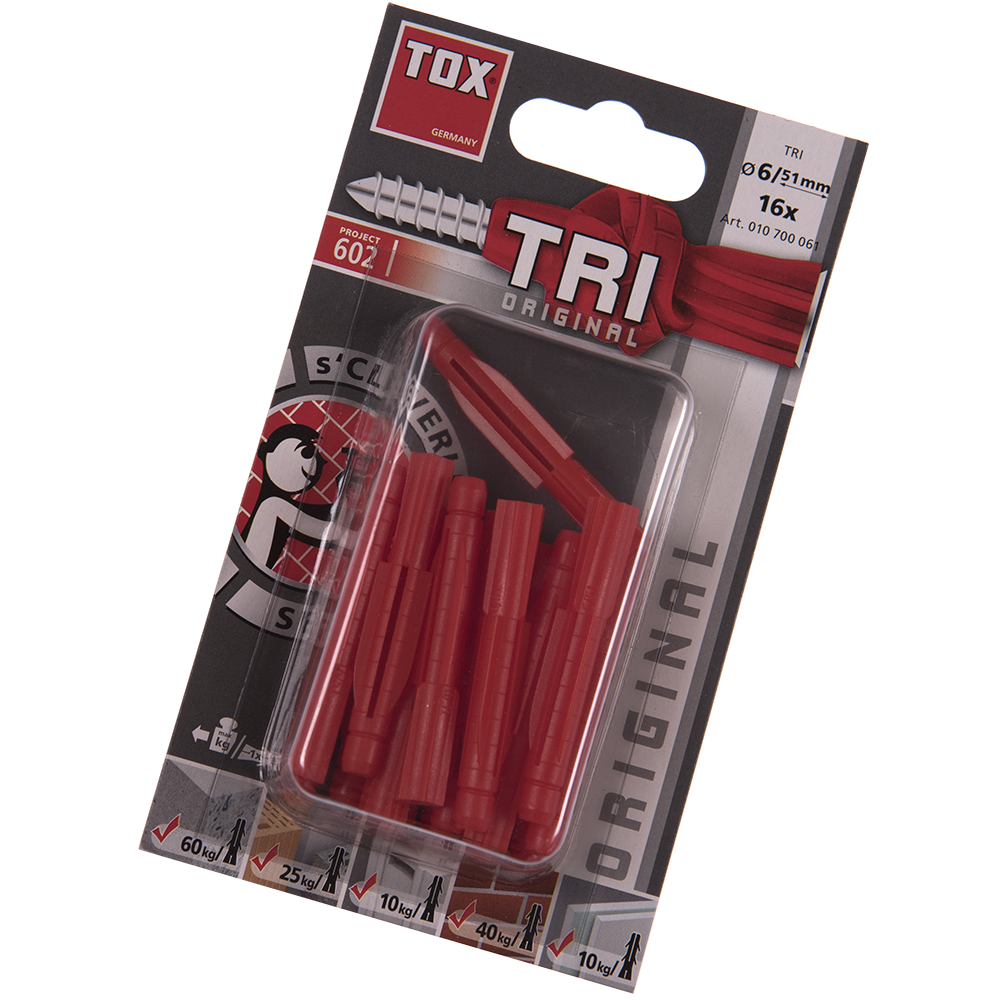 Diblu Tri, 6 x 51 mm