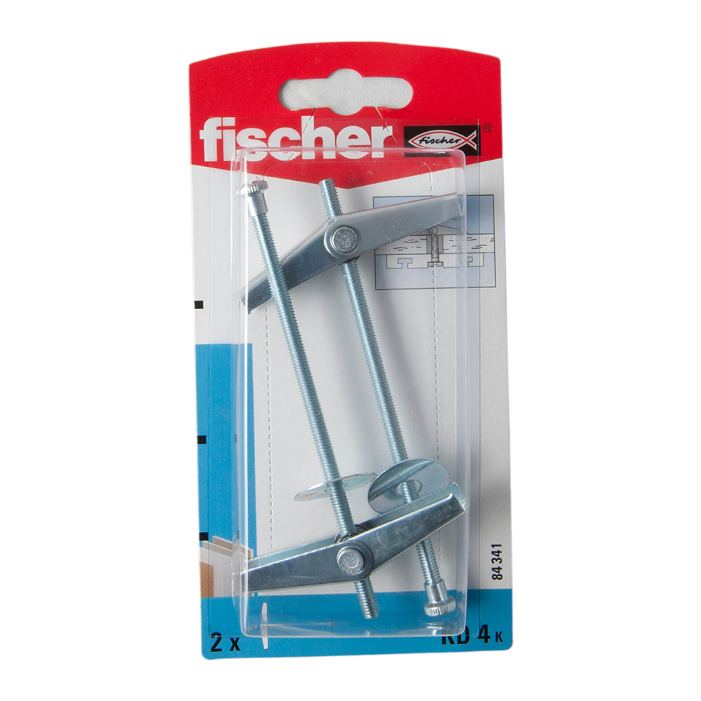 Ancora metalica pentru fixari in cavitati, Fischer KD 4, 14 x 105 mm, 2 buc