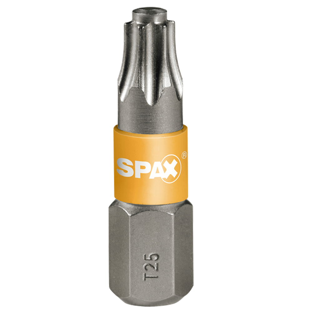 Bit pentru insurubare SPAX T-STAR Plus, T25, 6,4 x 25 mm