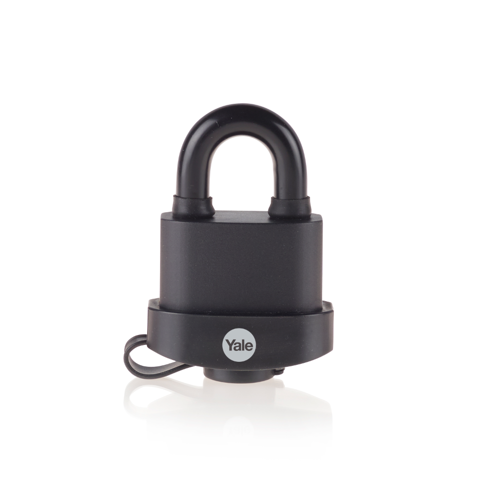 Lacat din otel Yale High Protection, 51mm, invelis protector, 3 chei