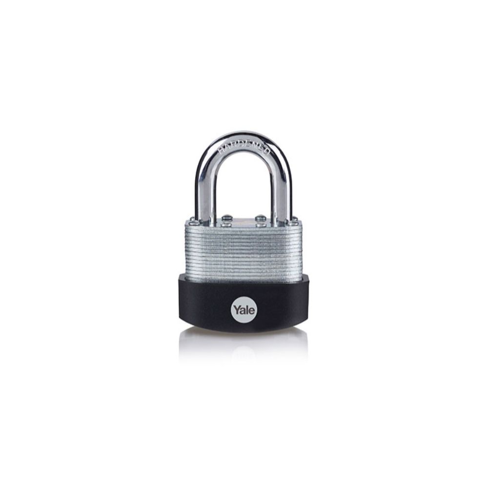 Lacat din otel Yale High Protection, 60mm, 3 chei