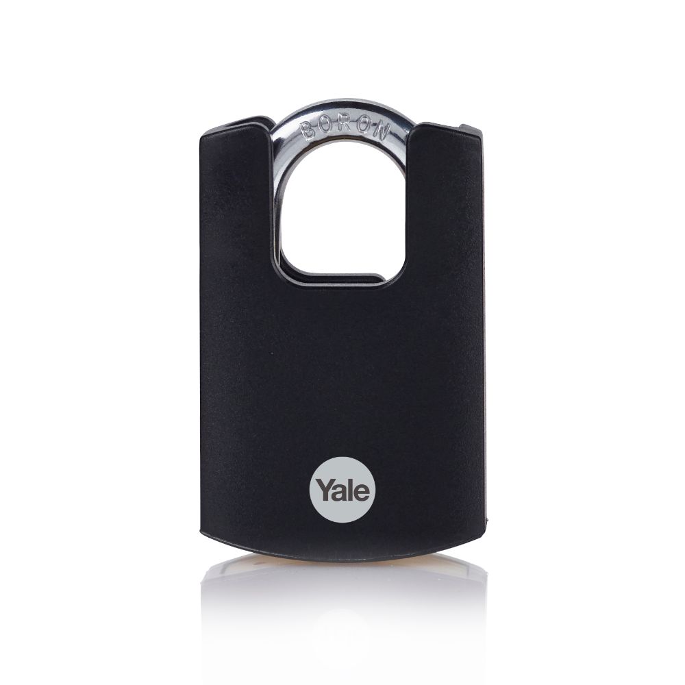 Lacat din alama Yale Maximum Protection, 40mm, veriga protejata, 3 chei