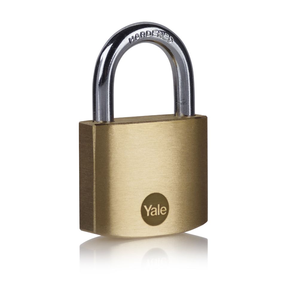 Lacat din alama Yale Standard Protection, 40mm, 3 chei