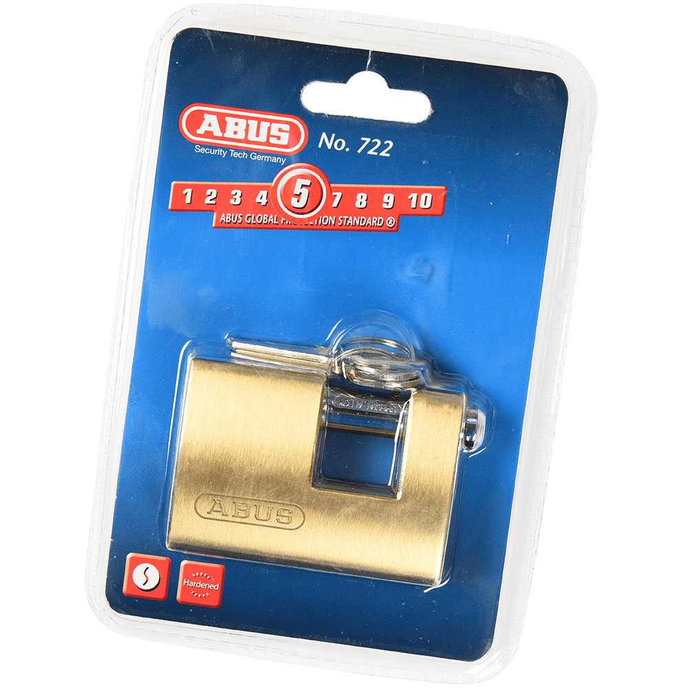 Lacat din alama, Abus 722, l 70mm, 2 chei