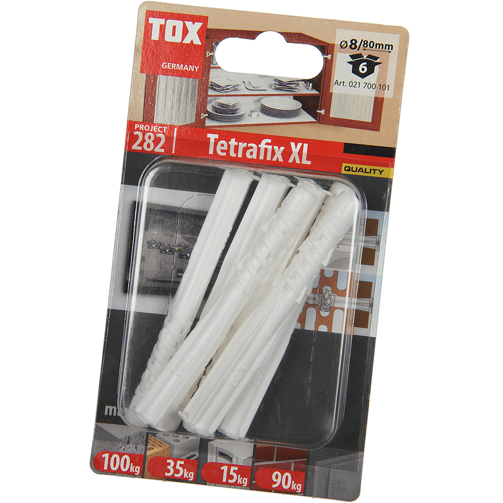 Diblu Tetrafix XL TFS-L, 8 x 80 mm, 6 buc