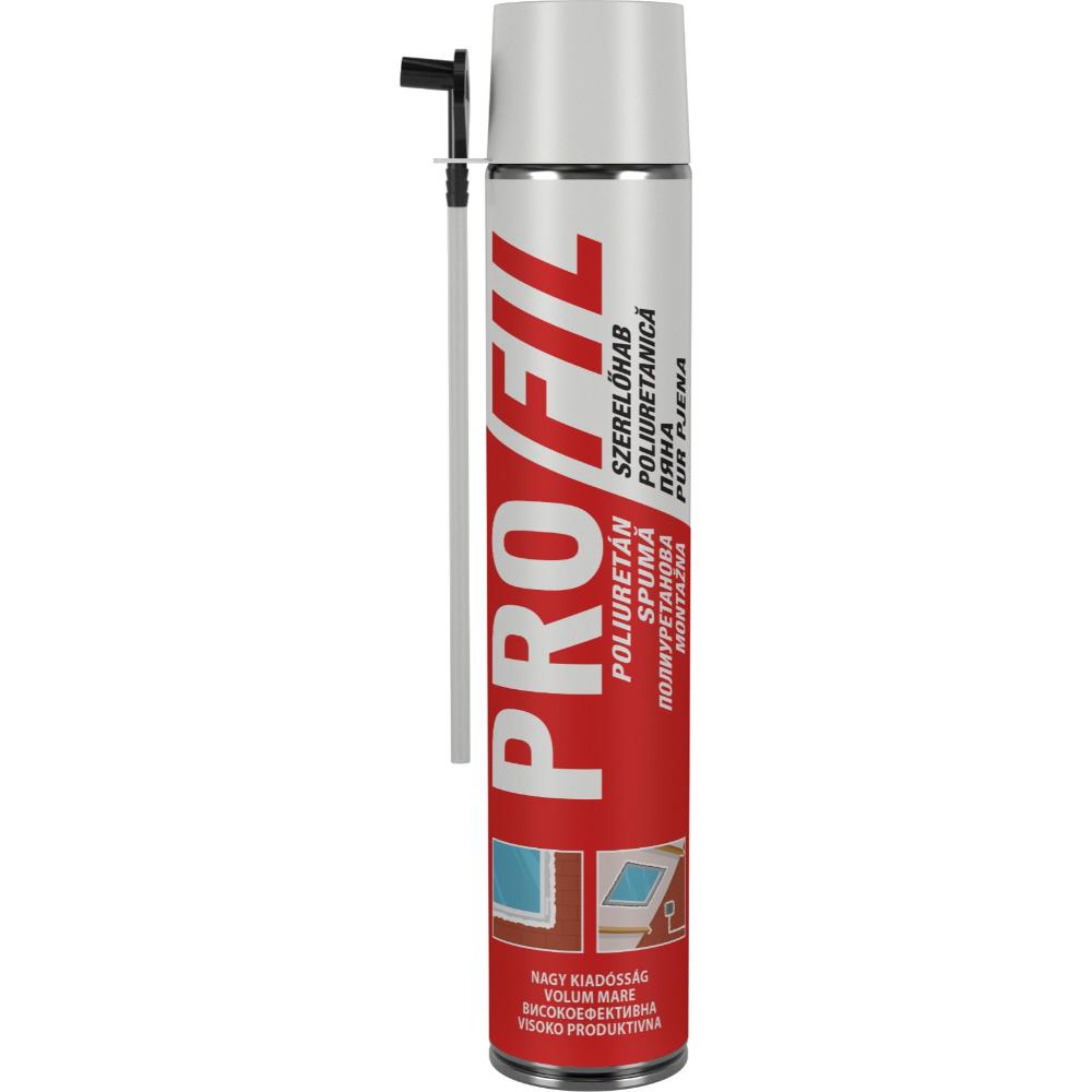 Spuma poliuretanica Profil Soudal, monocomponenta, cu aplicare manuala, 625 ml